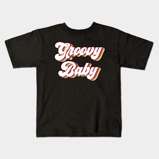 Groovy Film Baby Women Kids T-Shirt by Exraeli Zabeth